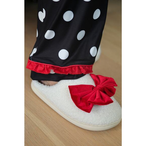 Jess Lea Dotty Darling Polka Dot Ruffle Pajama Set - Picture 5 of 9